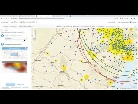 Como fazer mapa de aquecimento (heatmap) no ArcGis Online
