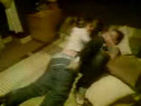 danni and louise bitch fighting in bed