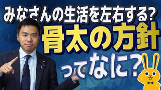 知らないでは済まされない！骨太の方針って何？ 国民民主党　かごしま彰宏