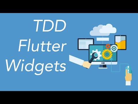 TDD for flutter widgets: Widget testing