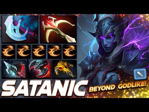 Satanic Luna BEYOND GODLIKE! - Dota 2 Pro Gameplay [Watch & Learn]