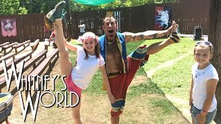 Acrobatics at the Renaissance Festival! | Whitney Bjerken