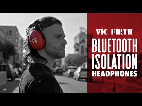 NEW Vic Firth Bluetooth Isolation Headphones