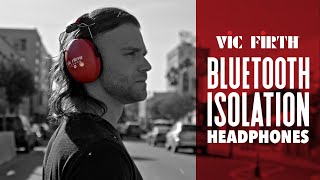 Video thumbnail for NEW Vic Firth Bluetooth Isolation Headphones by Vic Firth