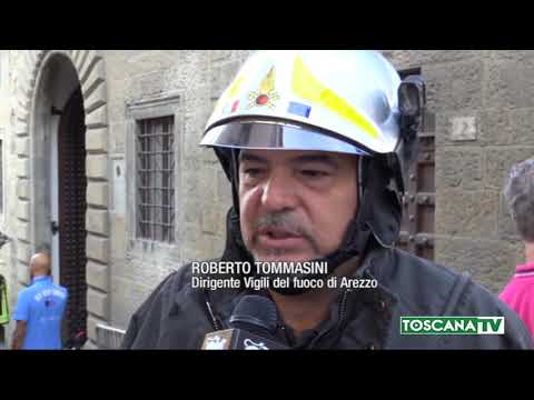 2018-09-20 AREZZO - INTOSSICATI DA GAS IN ARCHIVIO DI STATO, DUE MORTI