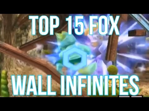 Top 15 Fox Wall Infinites/Combos - Super Smash Bros Melee (SSBM)