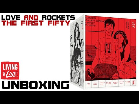 LOVE AND ROCKETS BOX SET - Unboxing