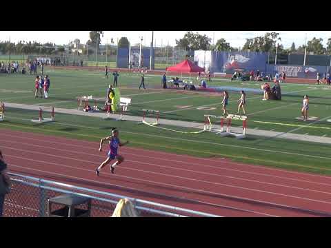 VarB 200m Heat 1 vs Fountain Valley on 3-27-19