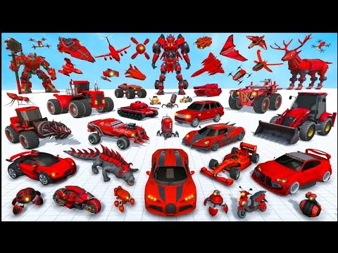 Robot game. Enjoy robot car game and do battles in robot transforming game