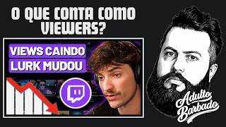 AS VIEWS ESTÃO CAINDO NA TWITCH! Novas regras