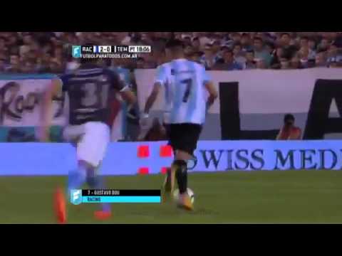 Racing vs Temperley 2-1 Campeonato de Primera División 2015. "Fecha 3"