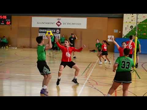 Vacarisses-Barcelona KCB junior - 20 novembre 22 - Lliga catalana korfbal 22-23