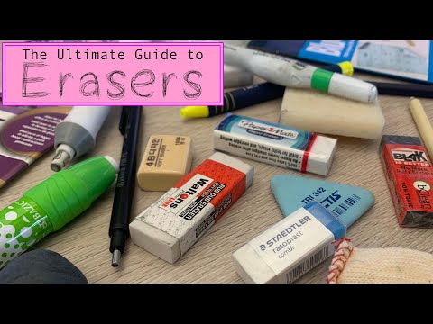 The Ultimate Guide to Drawing Erasers