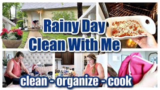 Clean With Me Vlog Style Cleaning, Organizing, Laundry, Pantry and Cooking