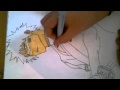 Speeddrawing Hisagi Shuuhei Bleach