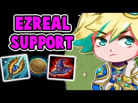 AP EZREAL SUPPORT DOES SO MUCH DAMAGE | KLEPTO STILL OP | NEW META | League of Legends