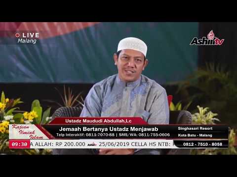 Jamaah Bertanya Ustadz Menjawab -  Ustadz Maududi Abdullah, Lc