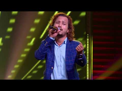 Bal Bahadur Rajbanshi "Aasare Mahinama" - LIVE -The Voice of Nepal Season 2 - 2019