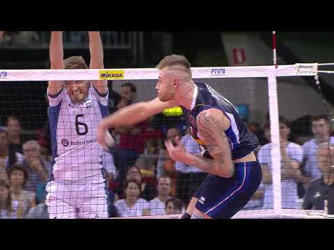Ivan Zaytsev vs De Cecco | Italia - Argentina 3-1, Firenze 15.09.2018