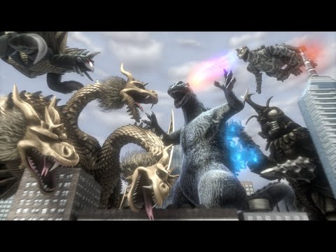 Godzilla Has Had Enough -- R-Rated Fight Animation  #godzilla #animation #fighting #brutal #kaiju