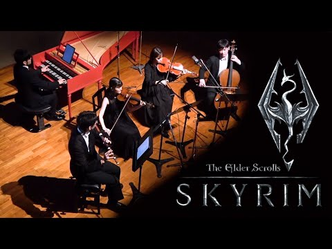Ancient Stones - TES V: Skyrim for Traverso, Harpsichord and Strings #SoundoleChillOut2025