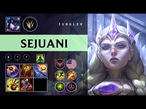 Sejuani Jungle vs Kha'Zix - NA Grandmaster Patch 26.02