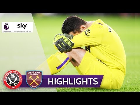 West Ham verliert Torwart und das Spiel | Sheffield - West Ham 1:0 | Highlights - Premier League