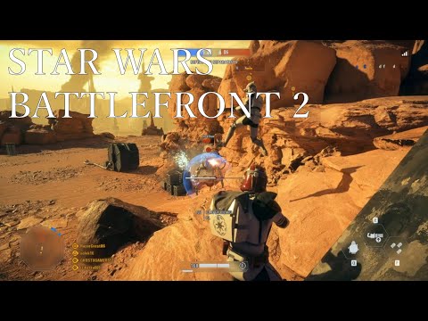 Star Wars Battlefront 2 - Blast - Geonosis - Clone Heavy & Commando Gameplay (No Commentary)