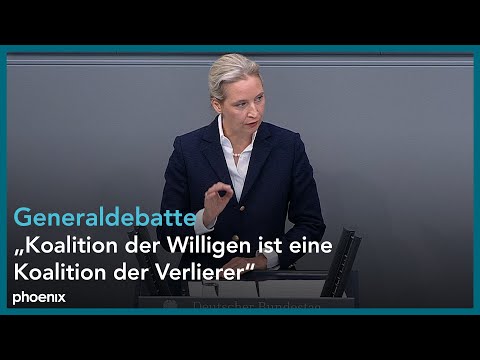 Generaldebatte zum Bundeshaushalt: Rede von Alice Weidel (AfD) | 17.09.25