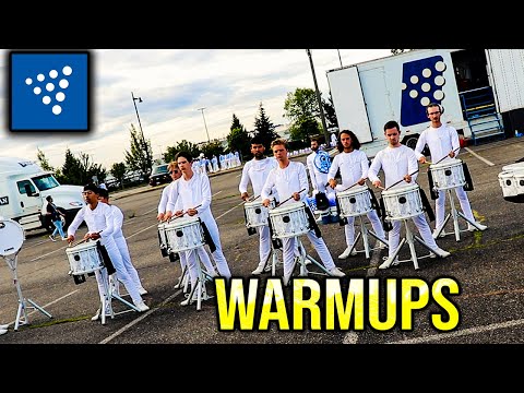 Blue Knights 2022 - Drumline Warmup Sequence