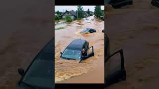 Download lagu Suasana terjebak dijalan saat banjir bandang berlumpur#s mp3