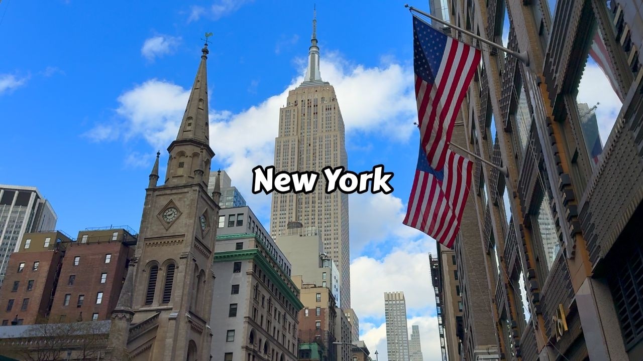 New York City 2026 Walking Tour 4k Video
