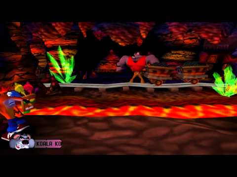 Crash Bandicoot 100% Walkthrough HD - Part 12: Koala Kong