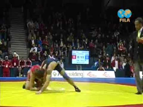 Em 2009 74kg Andry ShyykaGER BRZOZOWSKI, Krystian POL