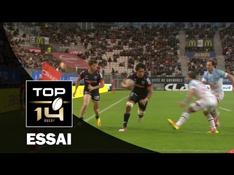TOP 14 ‐ Essai Steven SETEPHANO (FCG) – Grenoble-Bayonne – J8 – Saison 2016/2017