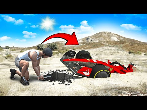 I Found a SUPERCAR Worth BILLIONS Underground in GTA 5! (Mod)