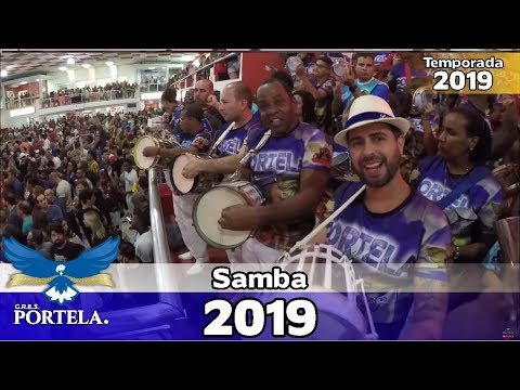 Portela 2019 - Bateria no Salgueiro Convida - Apoteose ao vivo - #SC19