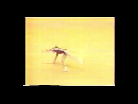 ヤナ・ラバコワ Jana Labakova (TCH) 1982 Chunichi Cup FX EF