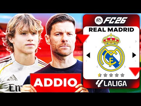 I WILL COMPLETELY DESTROY AND REBUILD REAL MADRID WITH NEW TALENT AFTER XABI ALONSO'S FAREWELL!