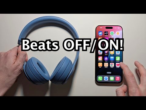 Beats Solo 4 Headphones: How to Turn ON / OFF!