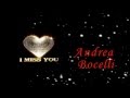 Andrea Bocelli ~  L'Appuntamento - English lyrics