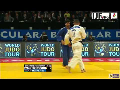 Judo 2016 Grand Prix Samsun: Gerchev (BUL) - Mushkiyev (AZE) [-60kg] bronze