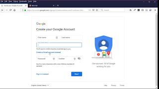 Create Google Account with Existing Email Address