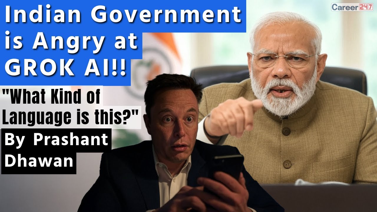 GROK HAS GONE INSANE! | Why has Elon Musk's Free AI gone viral in India?
