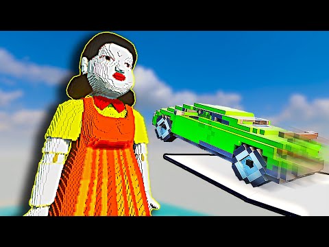 Cars vs Squid game Doll - Teardown