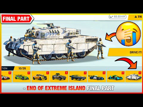 😭 End Of Extreme Island 😭 - Extreme Car Driving Simulator 2022  - Car Game | Final Part !