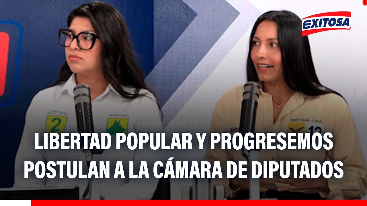 🔴🔵 Libertad Popular y Progresemos postulan a la Cámara de Diputados