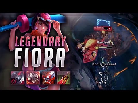 YOU WONT BELIEVE THIS DAMAGE... LEGENDARY FIORA! - League of Legends