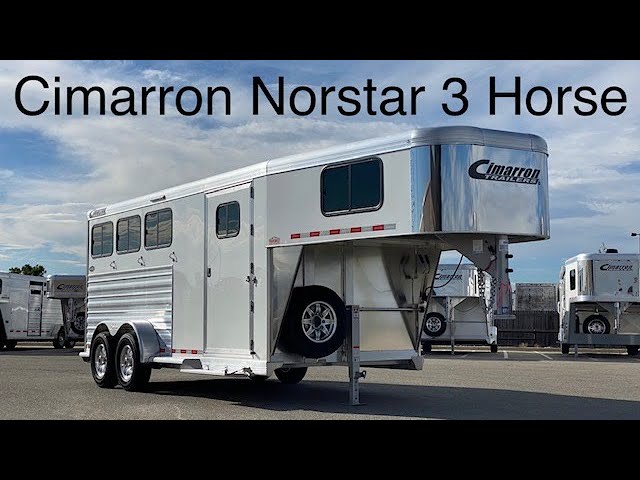 A preview image of the linked video showcasing 2023 Cimarron Norstar 3HGN