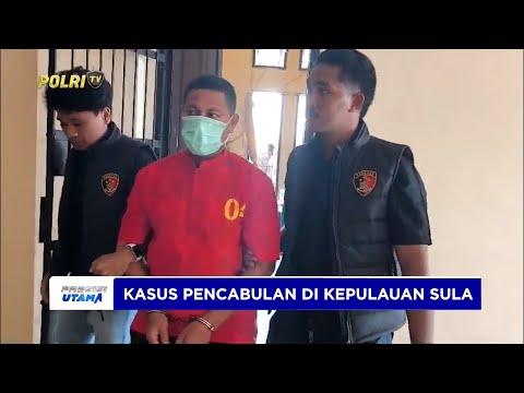 SAT RESKRIM POLRES KEPULAUAN SULA UNGKAP KASUS PENCABULAN ANAK DI BAWAH UMUR